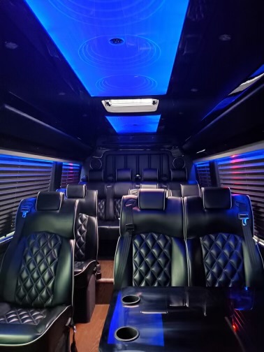 Executive Sprinter Van Interior